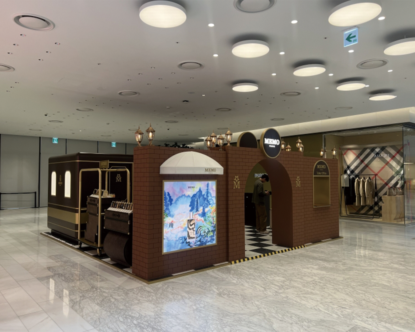 더현대 서울 메모 파리(MEMO PARIS) 팝업스토어 운영 현장 사진 1