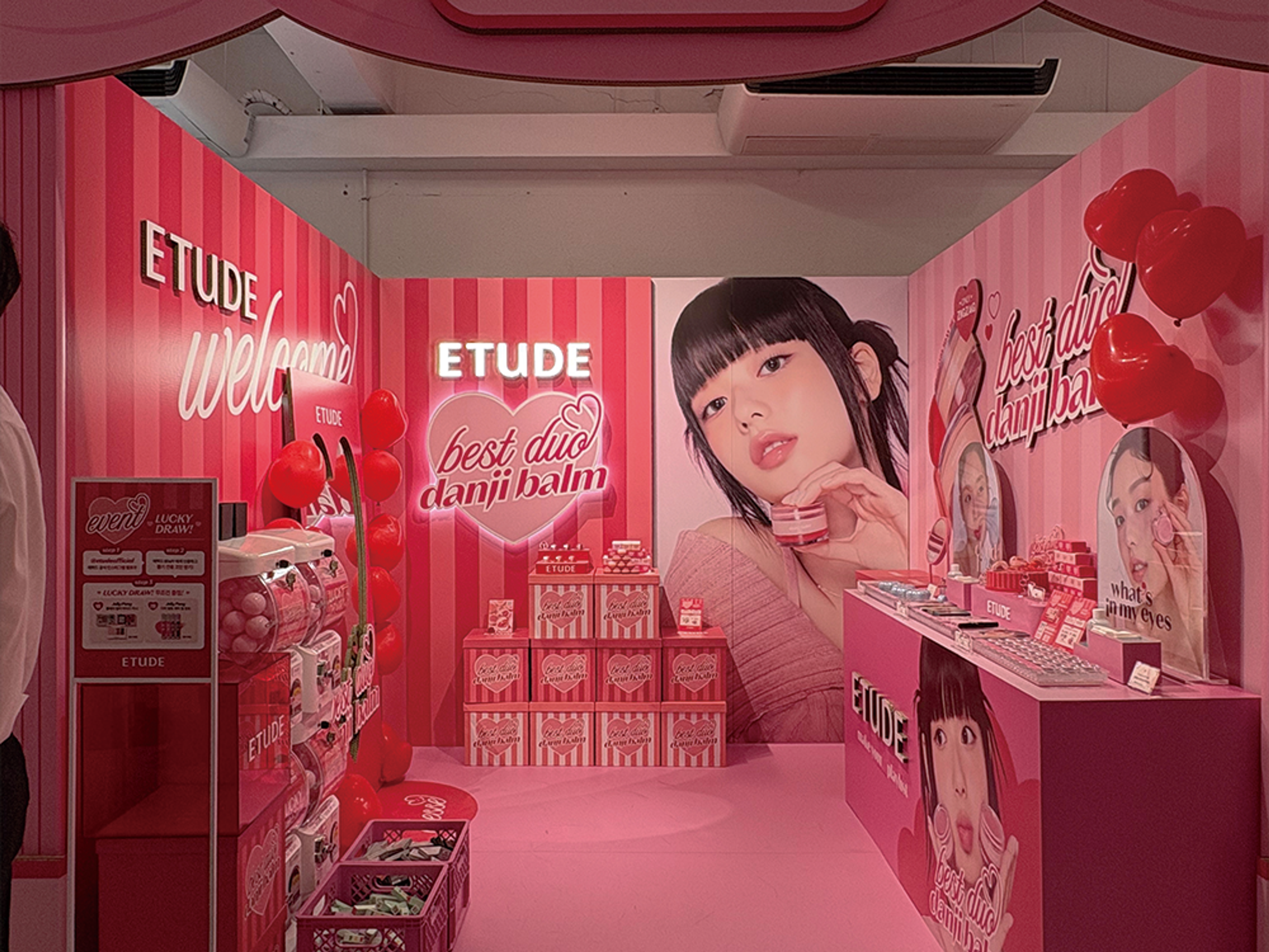 성수 '지그재그 뷰티 페스타' 에뛰드(ETUDE) 팝업스토어 운영