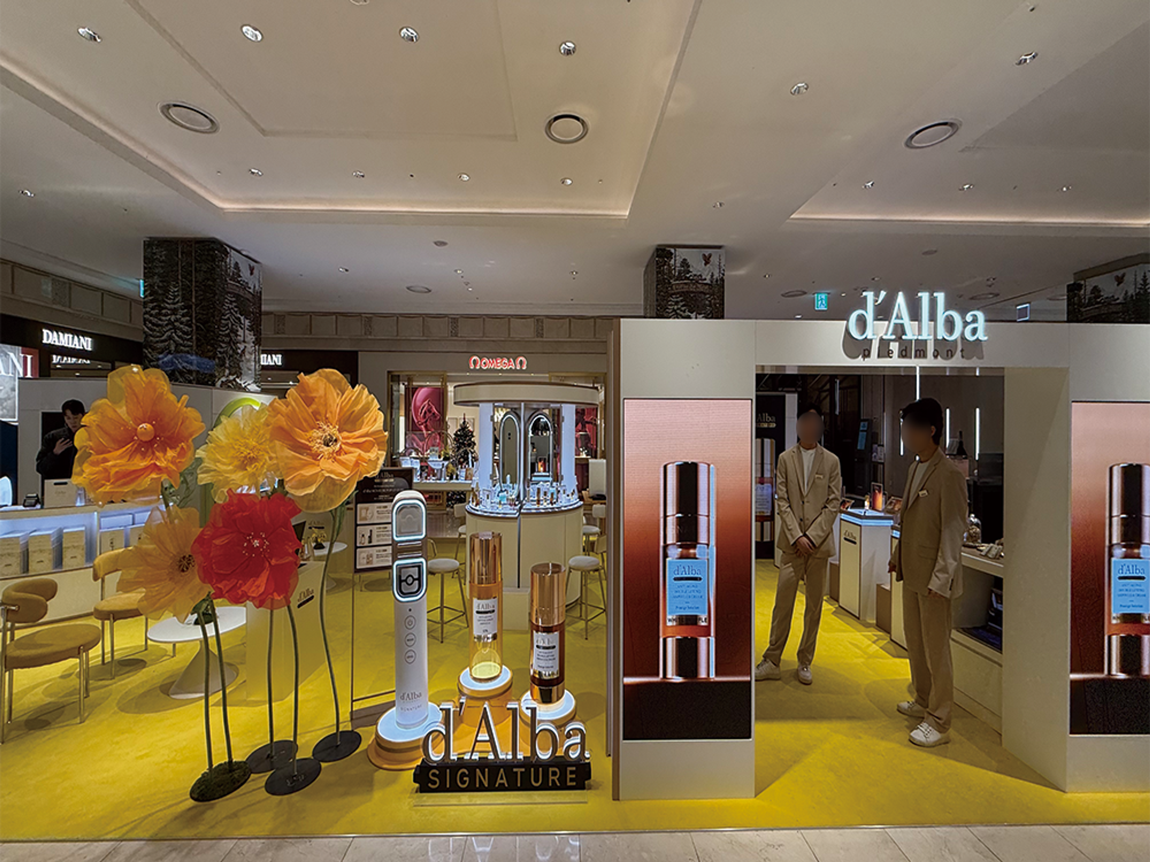 달바(d'Alba) 시그니처 론칭 팝업스토어
