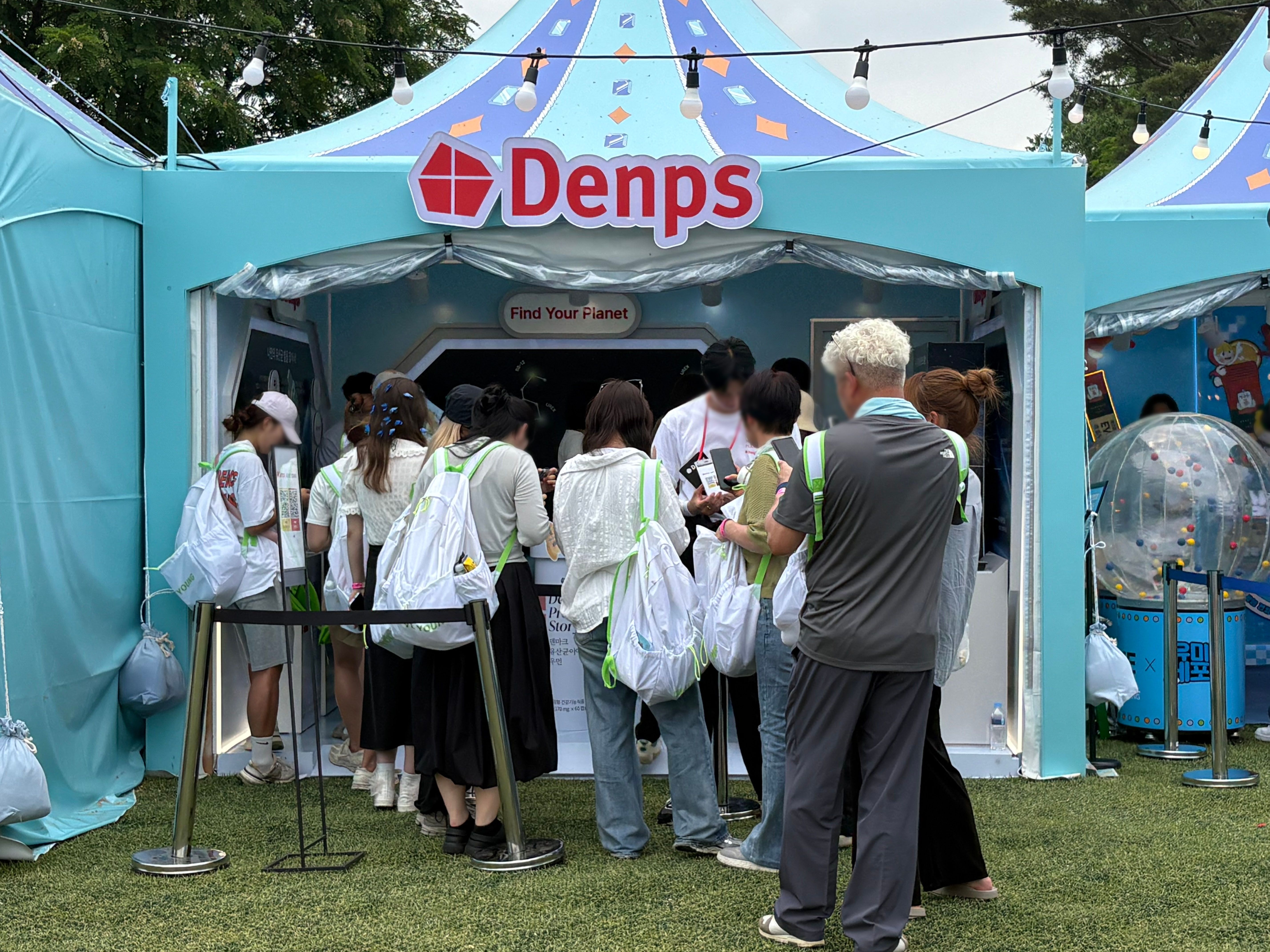 2025 올리브영 페스타 덴프스(Denps) 부스 디자인 & 운영 현장 사진 9