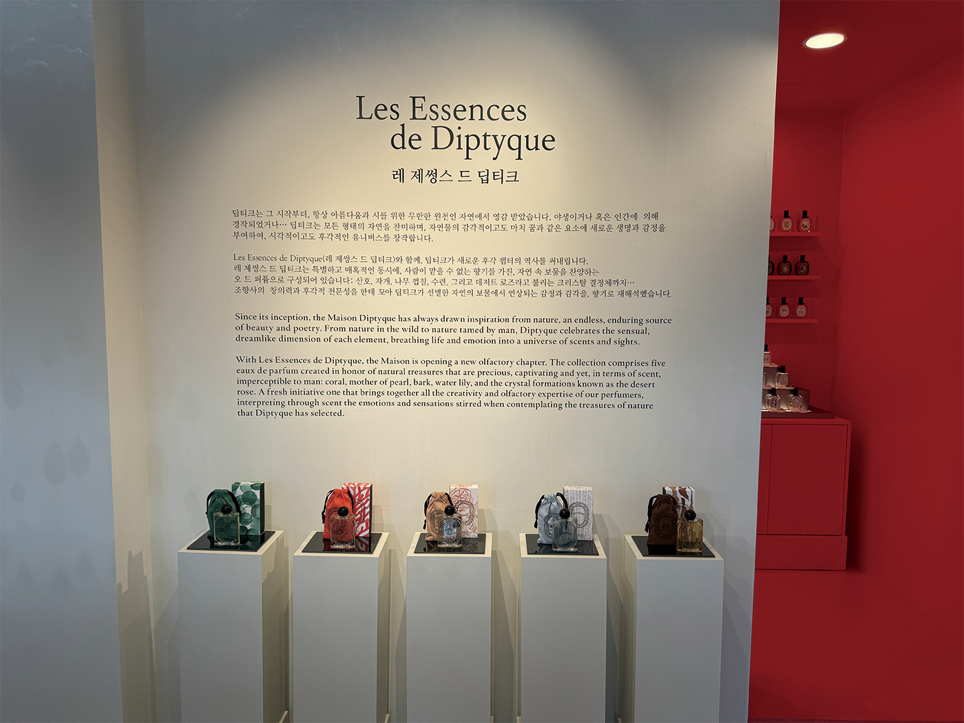 성수 딥디크(Diptyque) 팝업스토어 운영 현장 사진 4