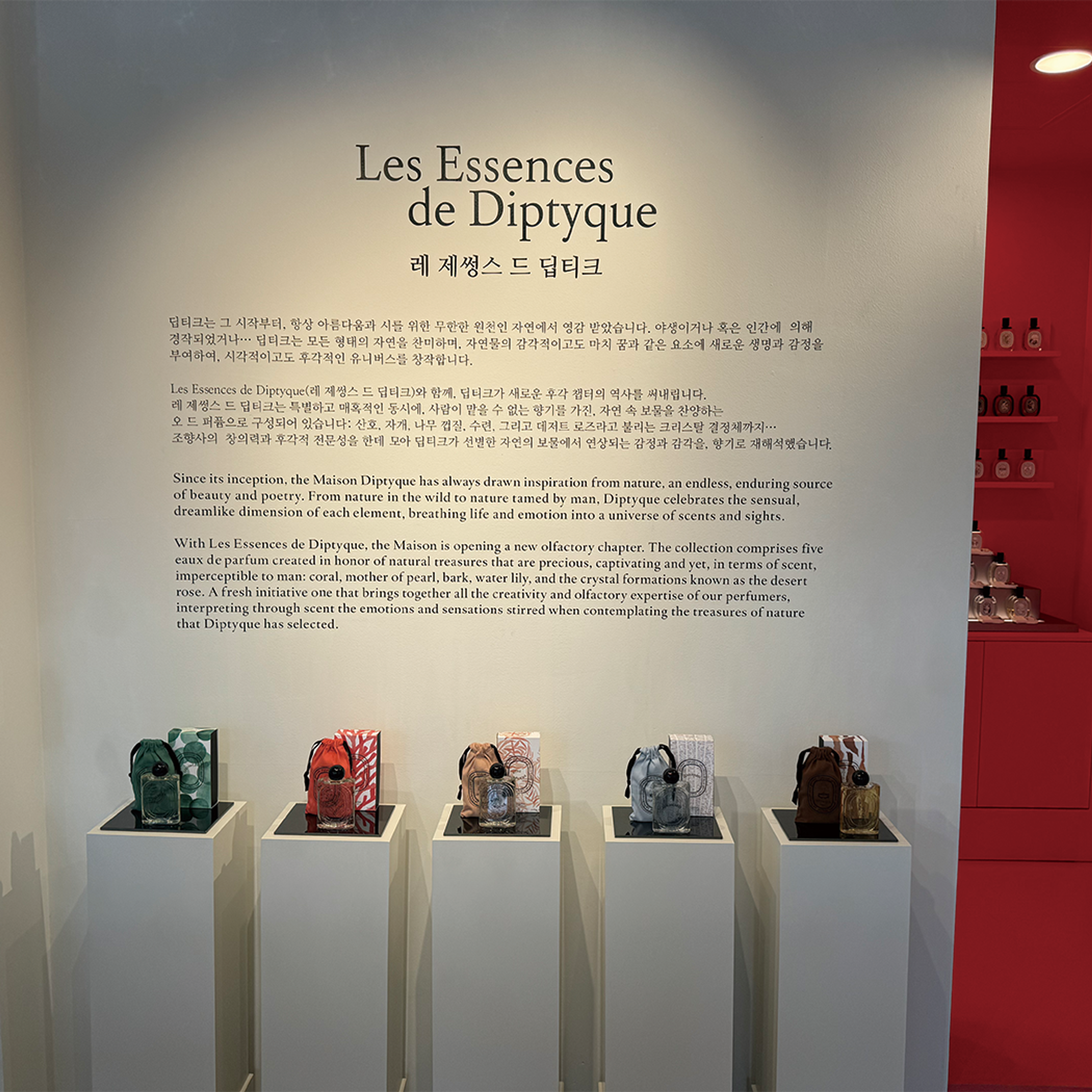 성수 딥디크(Diptyque) 팝업스토어 운영 현장 사진 4