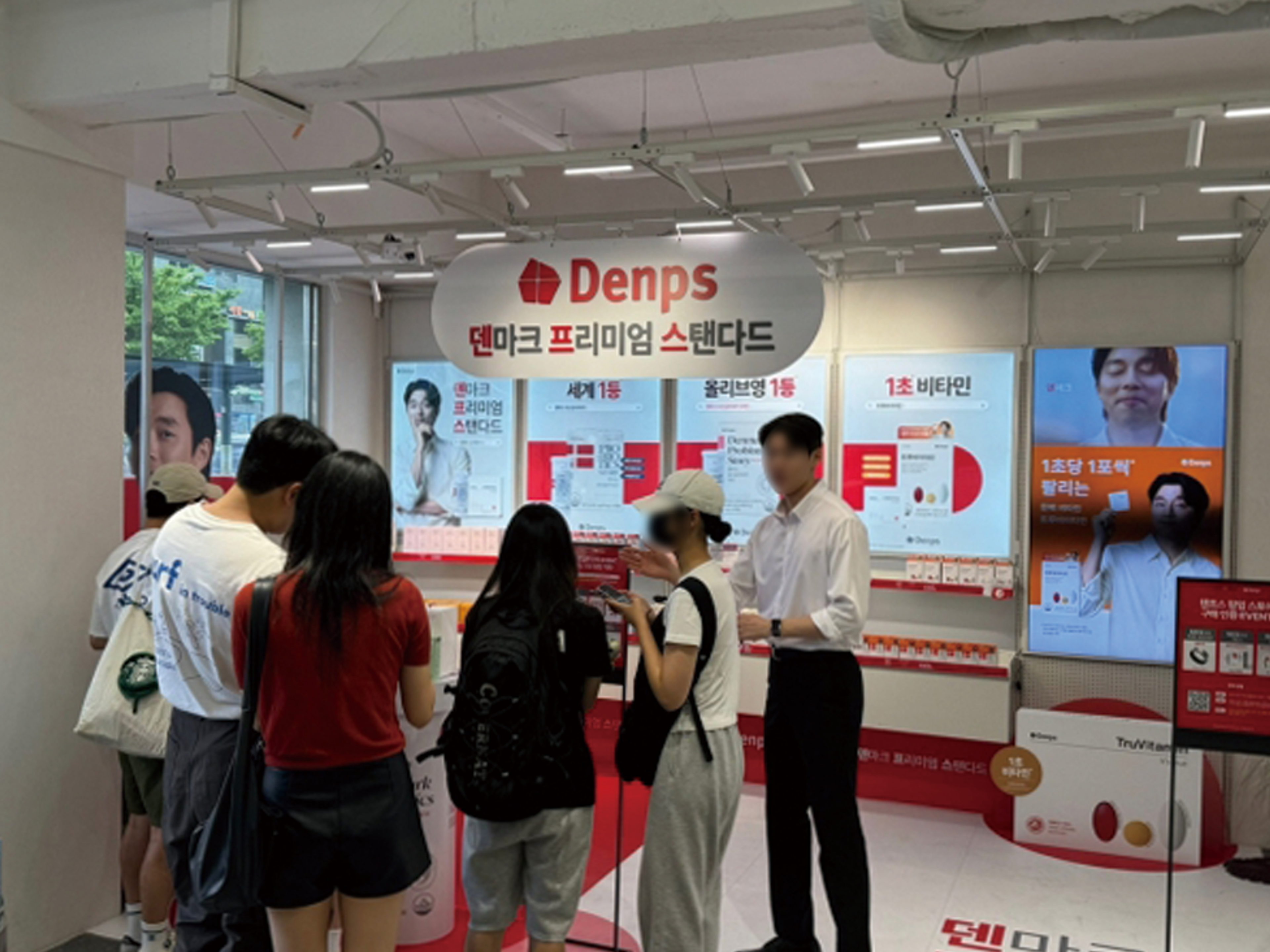 덴프스(Denps) 올리브영 관악타운점 팝업스토어 운영
