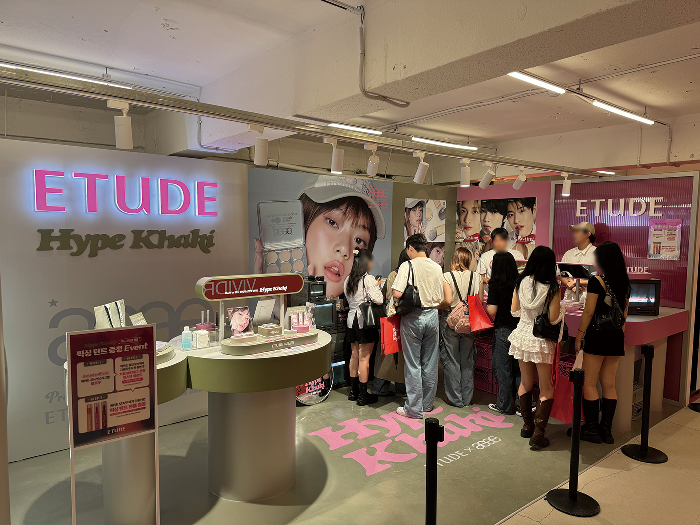 무신사 뷰티페스타 에뛰드 (Etude) 부스 운영 현장 사진 1