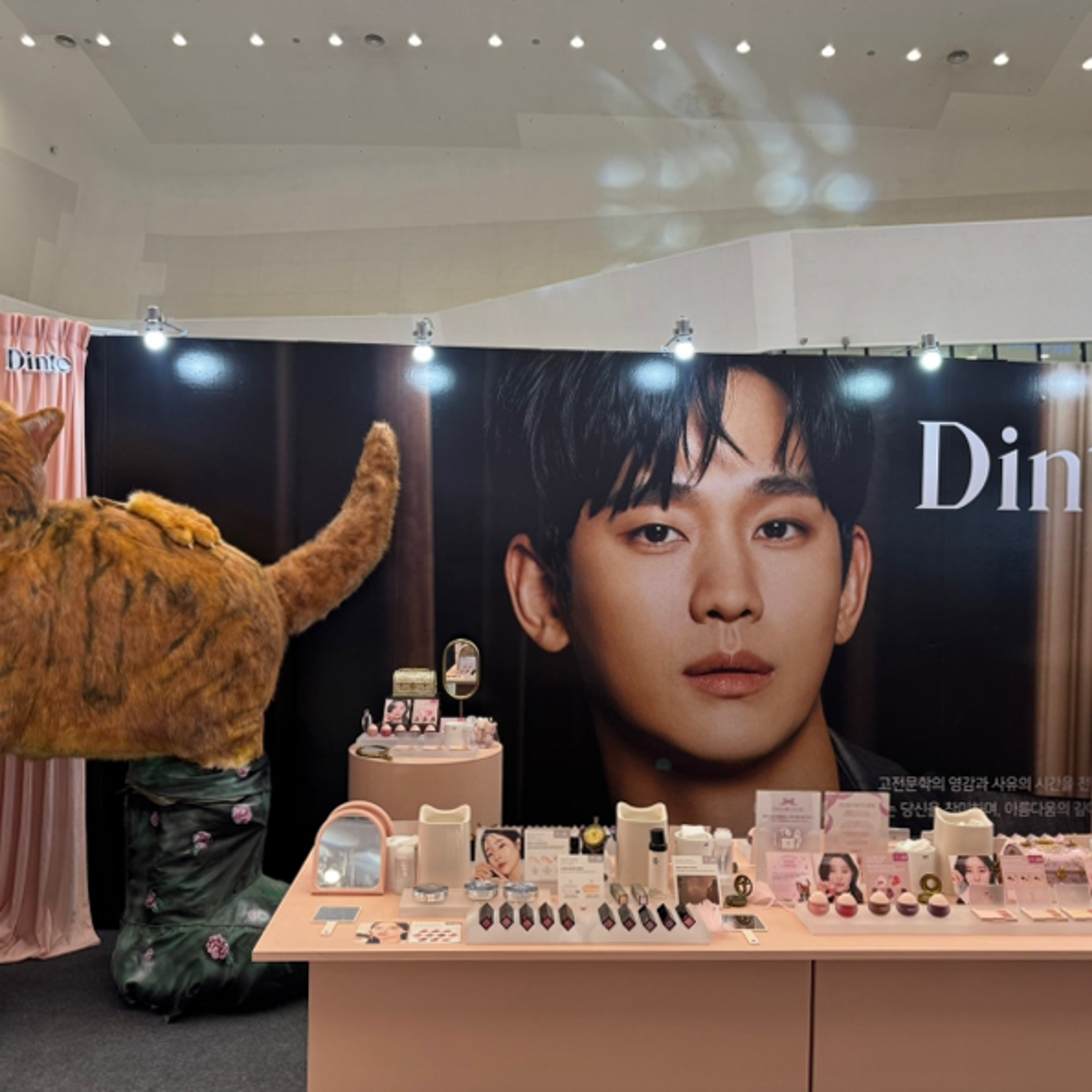 동대문 DDP 2024 서울뷰티위크 박람회 딘토 부스 운영 현장 사진 1