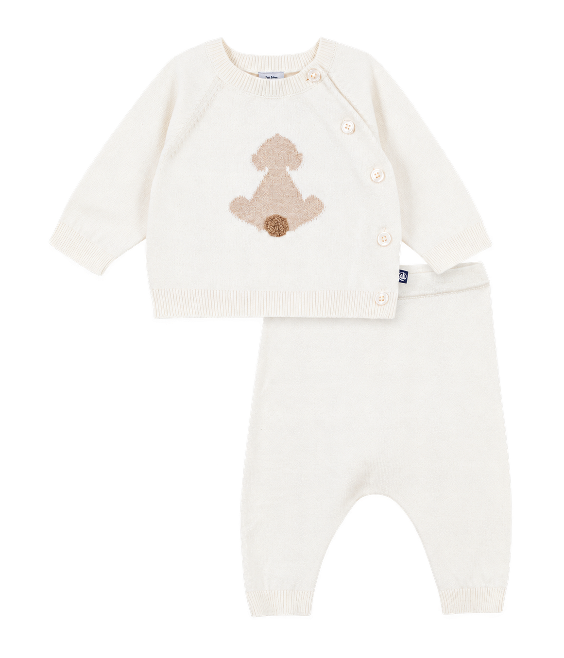 Ensemble tricot MILK — MILK — blanc cassé