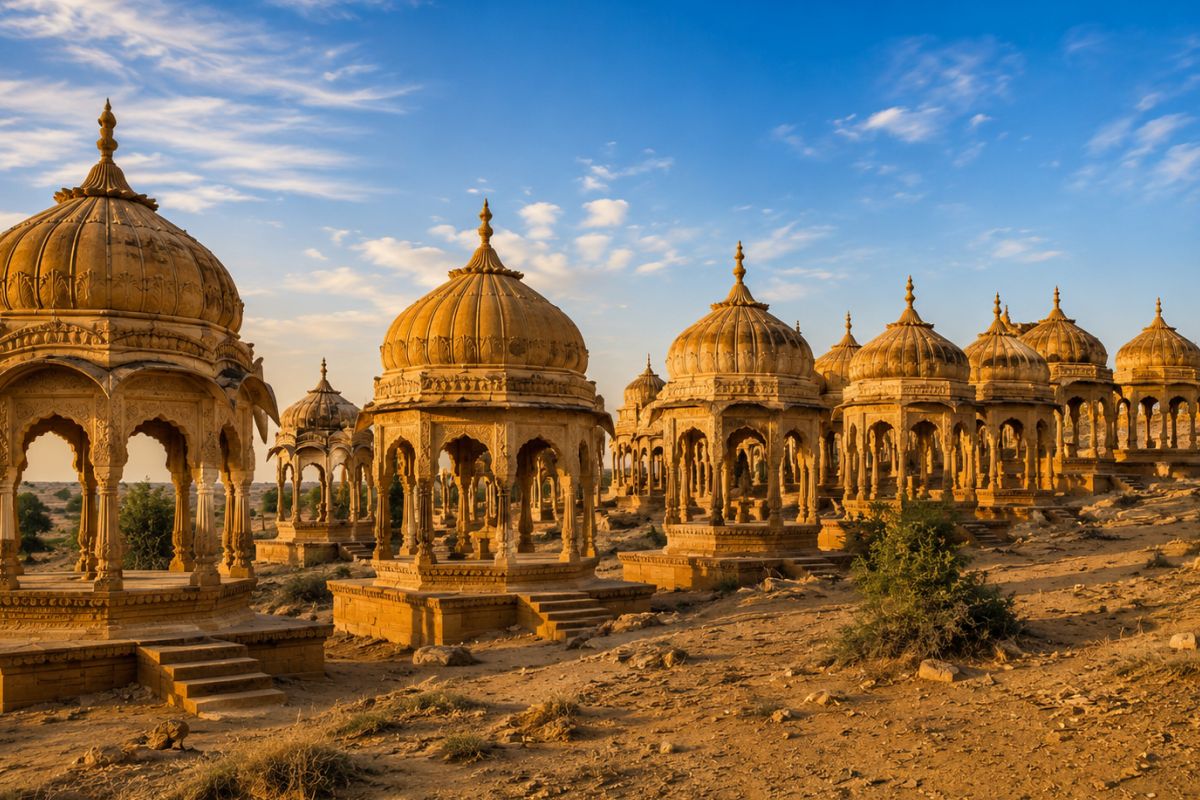 Bada Bagh Royal Cenotaphs