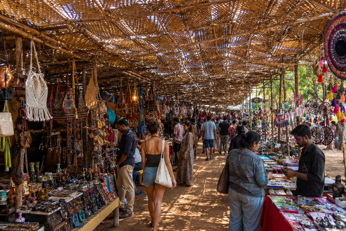 Gokarna Main Beach & Car Street Bazaar