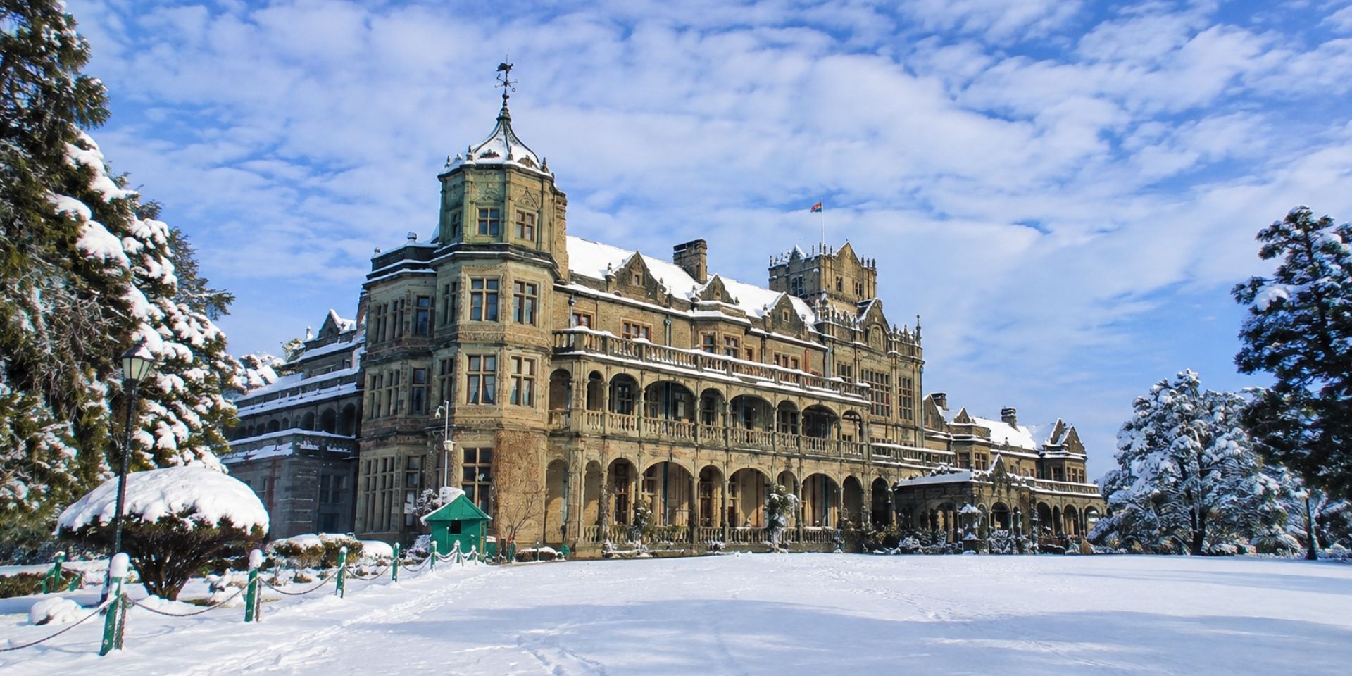 Viceregal Lodge Indian Institute of Advanced Study with Scottish Baronial architecture