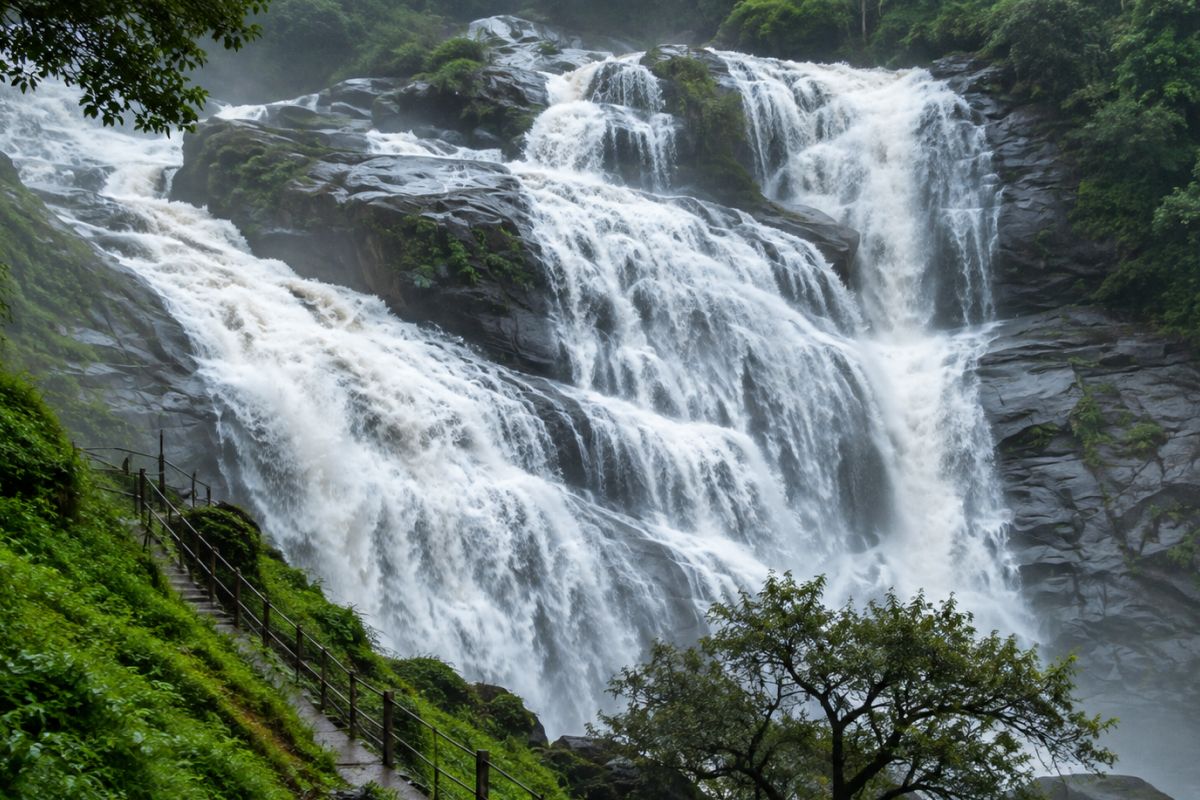 Mallalli Falls (Somwarpet)
