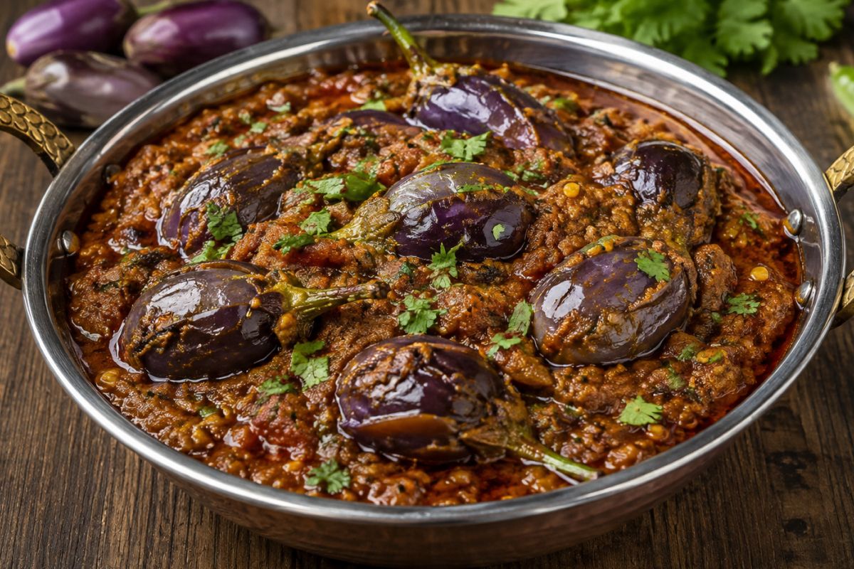Ringan no Olo (Smoky Eggplant Mash)