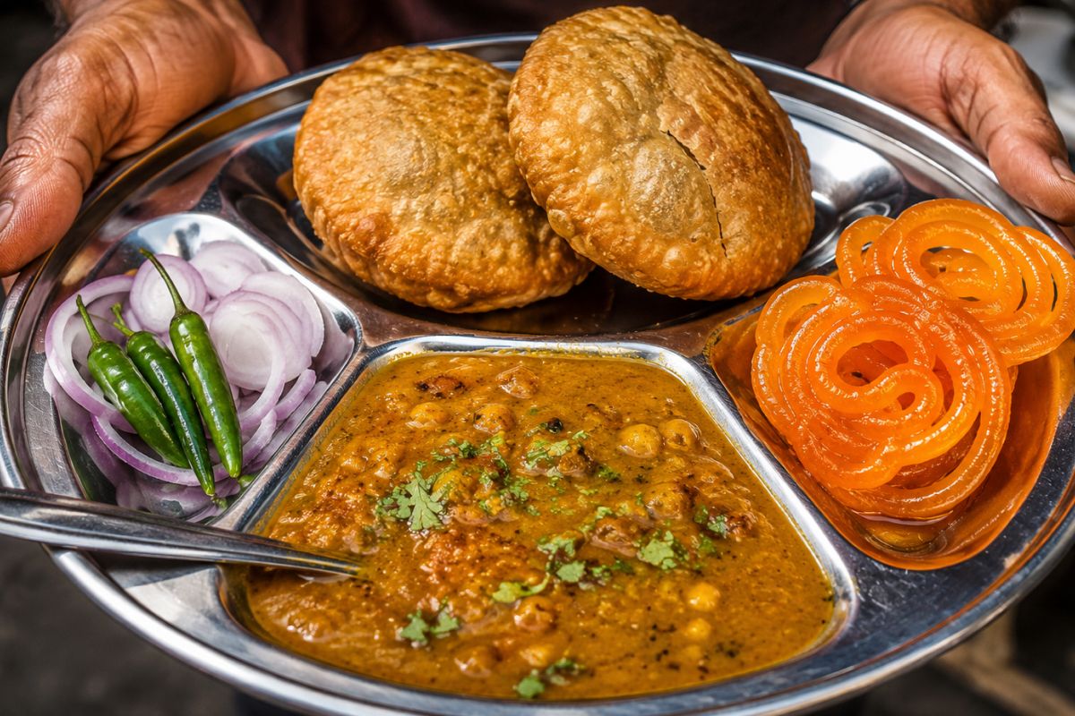 Kachori Sabzi & Jalebi