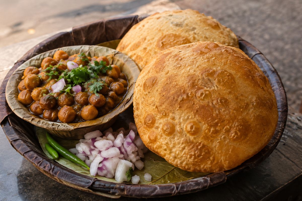 Bedmi Kachori & Chole