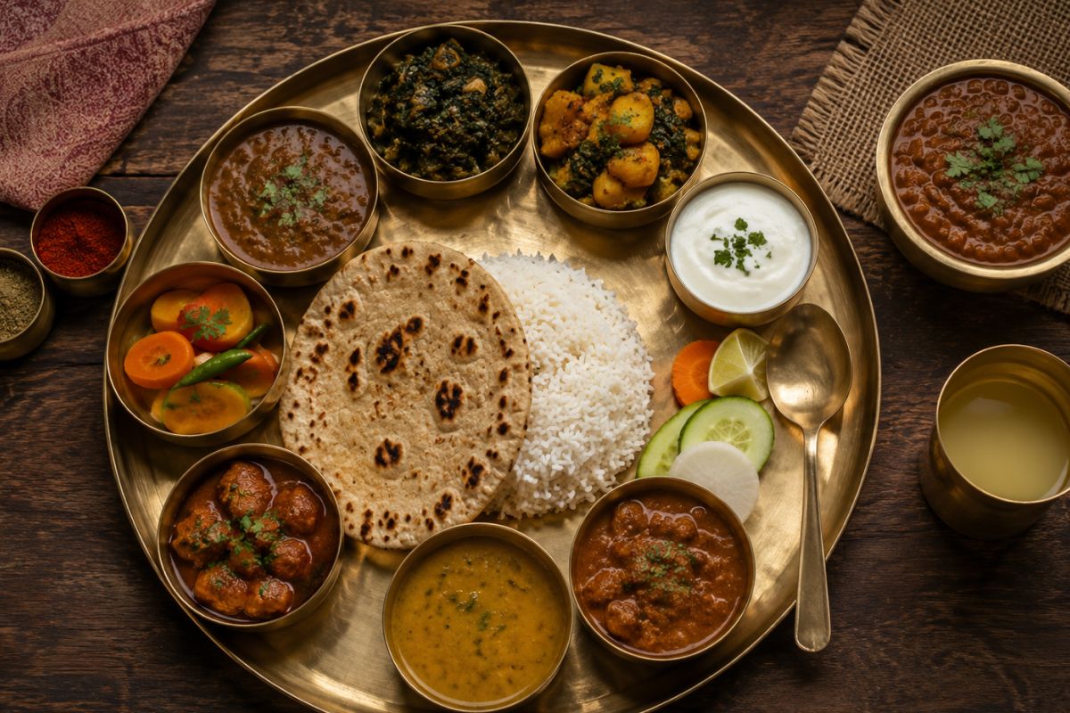 Garhwali Thali & Gahat Dal