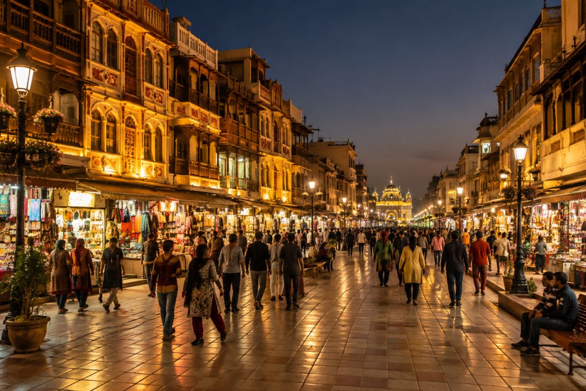 Heritage Street, Hall Bazaar & Guru Bazaar Shopping