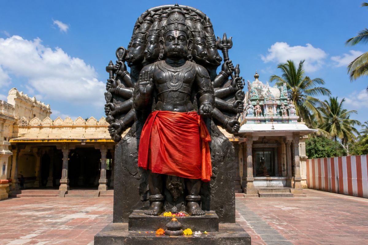 Panchmukhi Hanuman Temple & Floating Stones