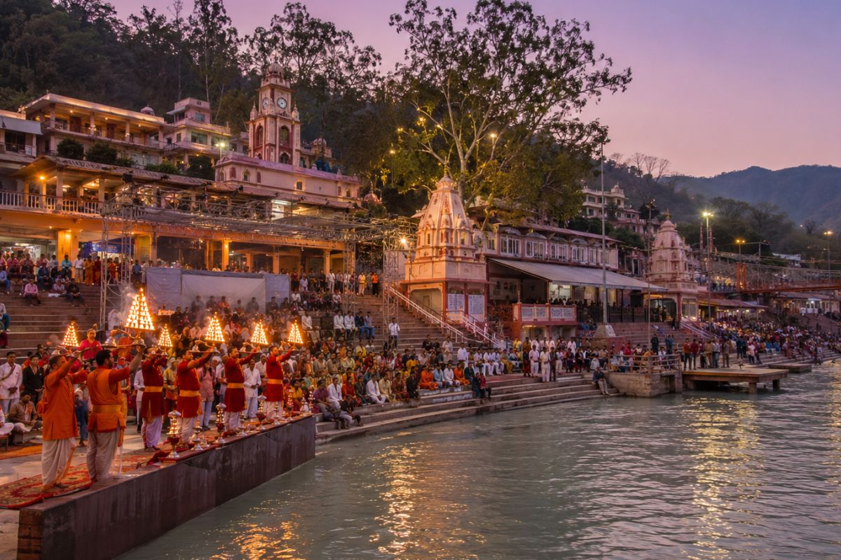 Parmarth Niketan & Swarg Ashram Ghat