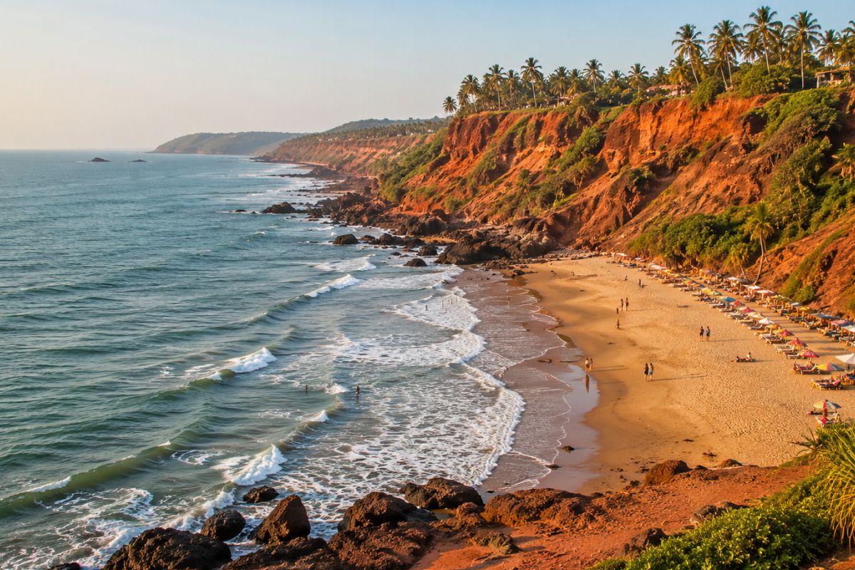 Anjuna & Vagator Red Cliffs