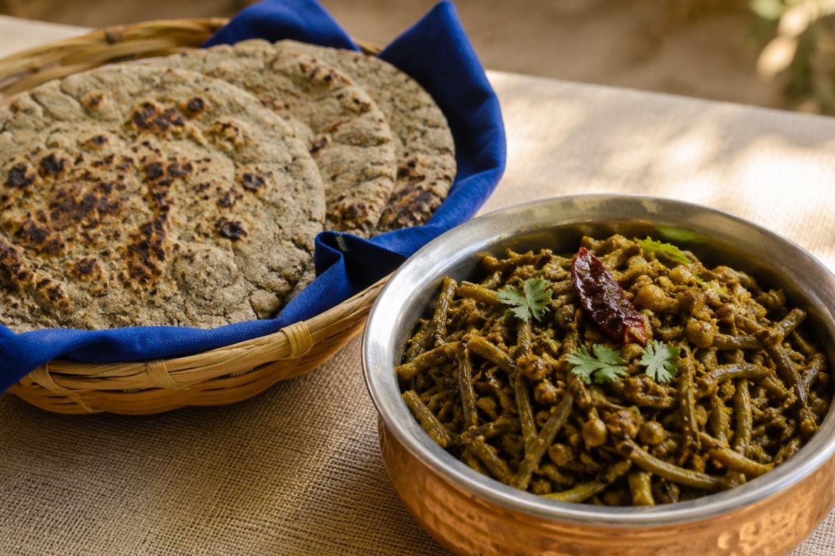 Ker Sangri & Bajre ki Roti