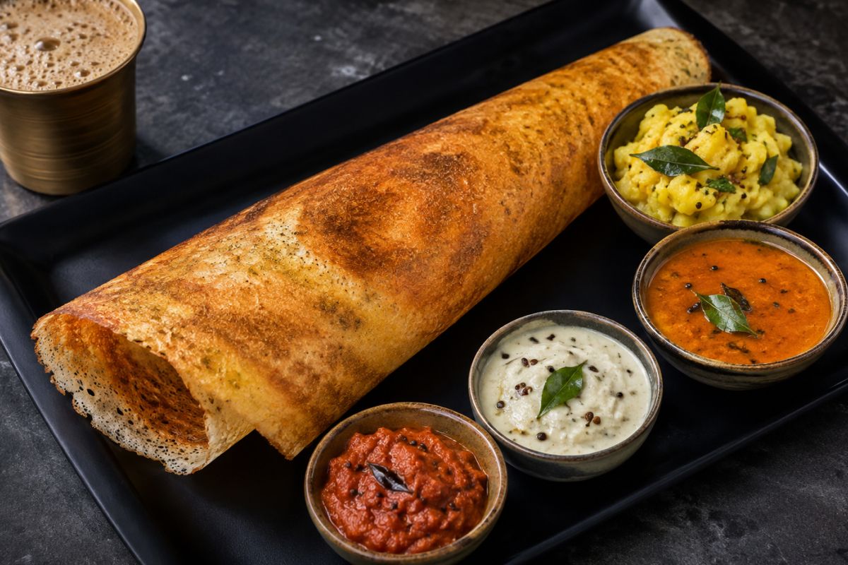 Crispy Ghee Roast Dosa