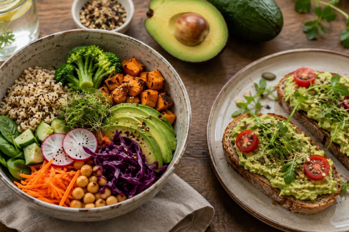 Organic Ayurvedic Bowl & Avocado Toast