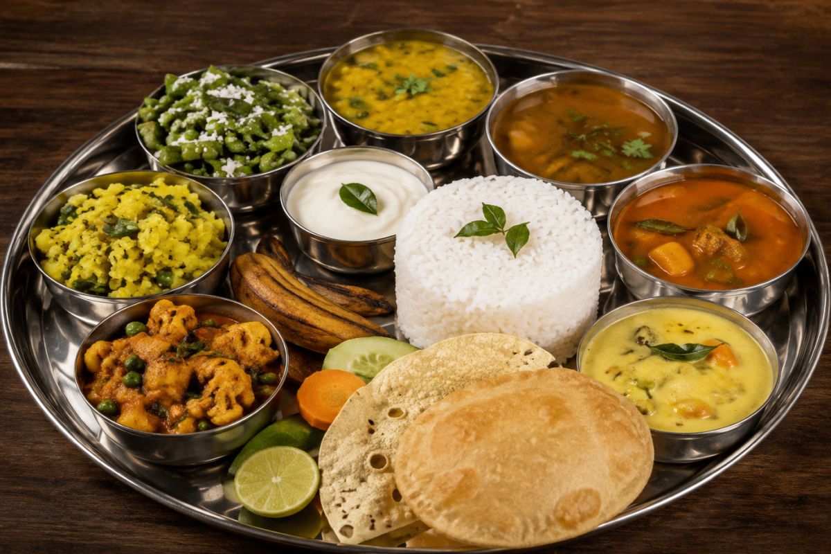 Karavali South Indian Veg Thali