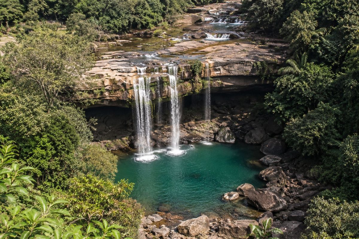 Krang Suri Waterfall