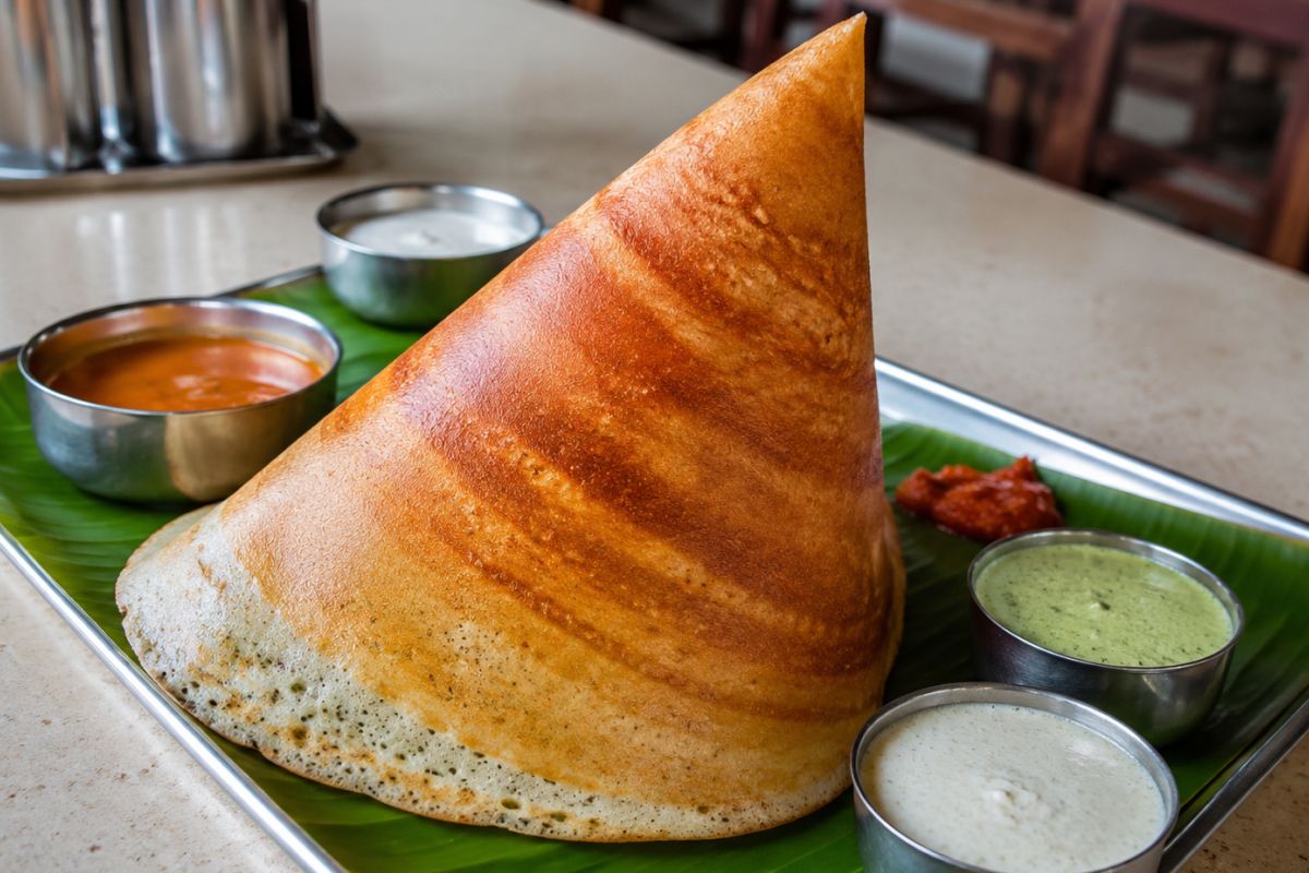 Crispy Ghee Roast Dosa