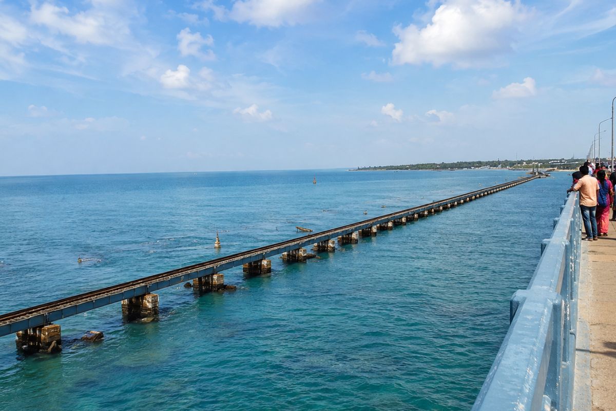 Pamban Sea Bridge & Viewpoint