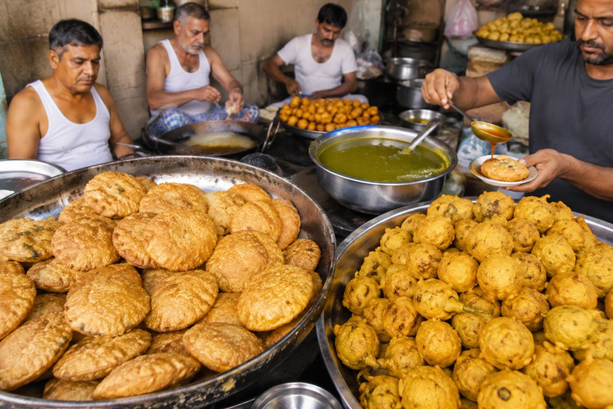 Ujjain Kachori & Aloo Bada