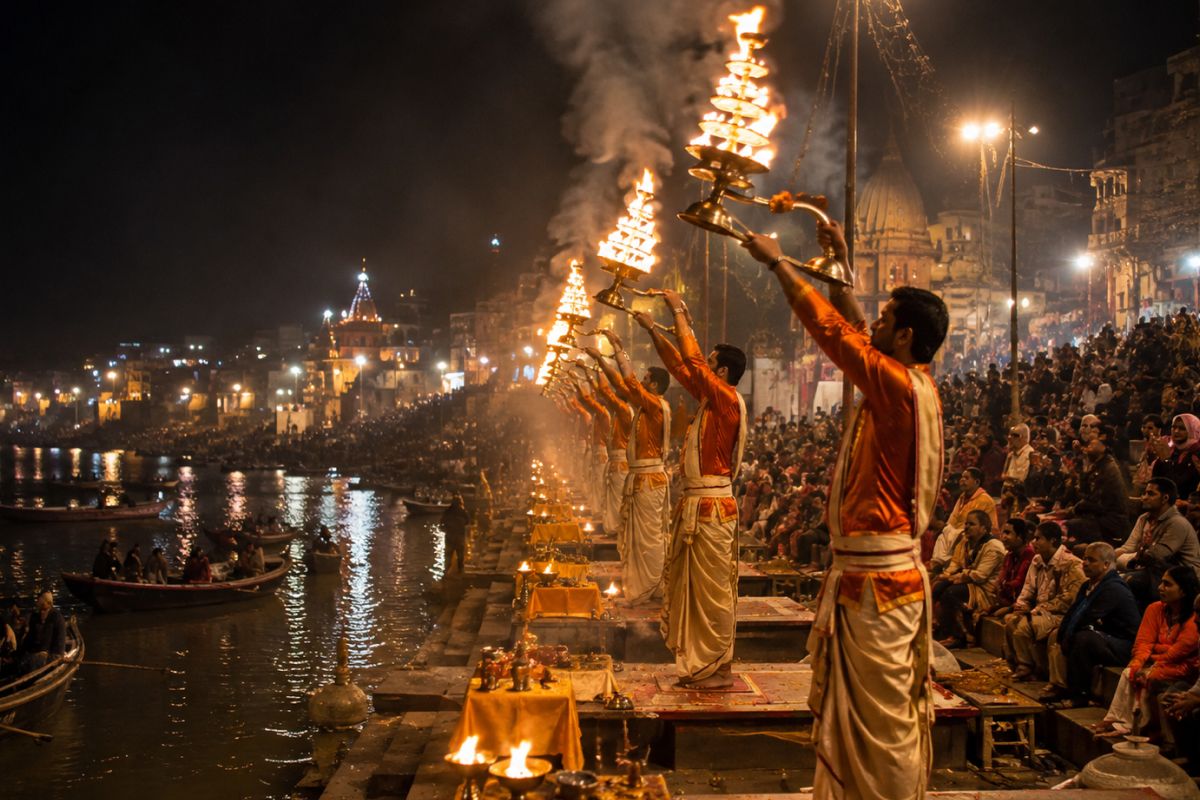 Dashashwamedh Ghat & Evening Ganga Aarti