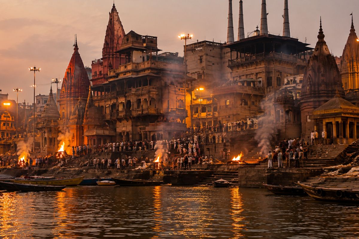 Manikarnika Ghat & Harishchandra Ghat