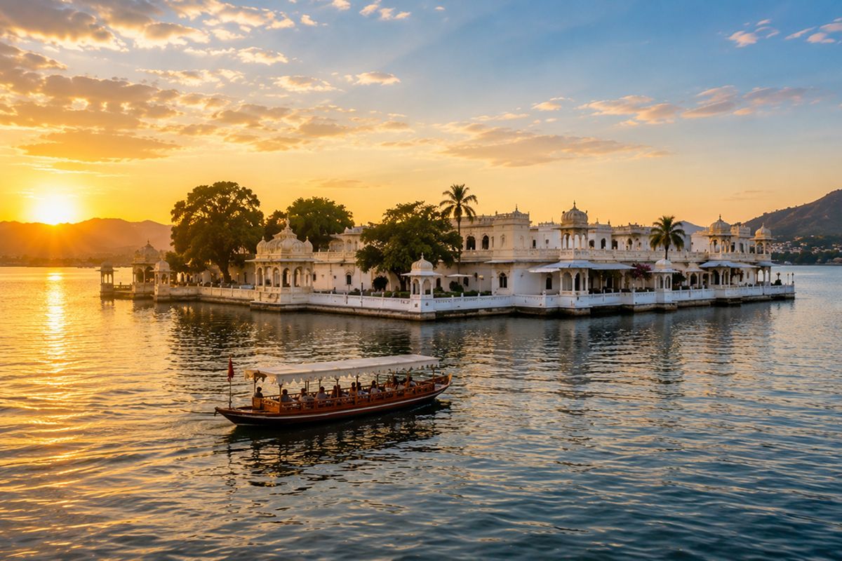 Boat Ride to Jag Mandir Island Palace