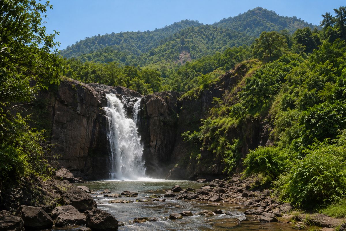 Zarvani Waterfall & Shoolpaneshwar Sanctuary
