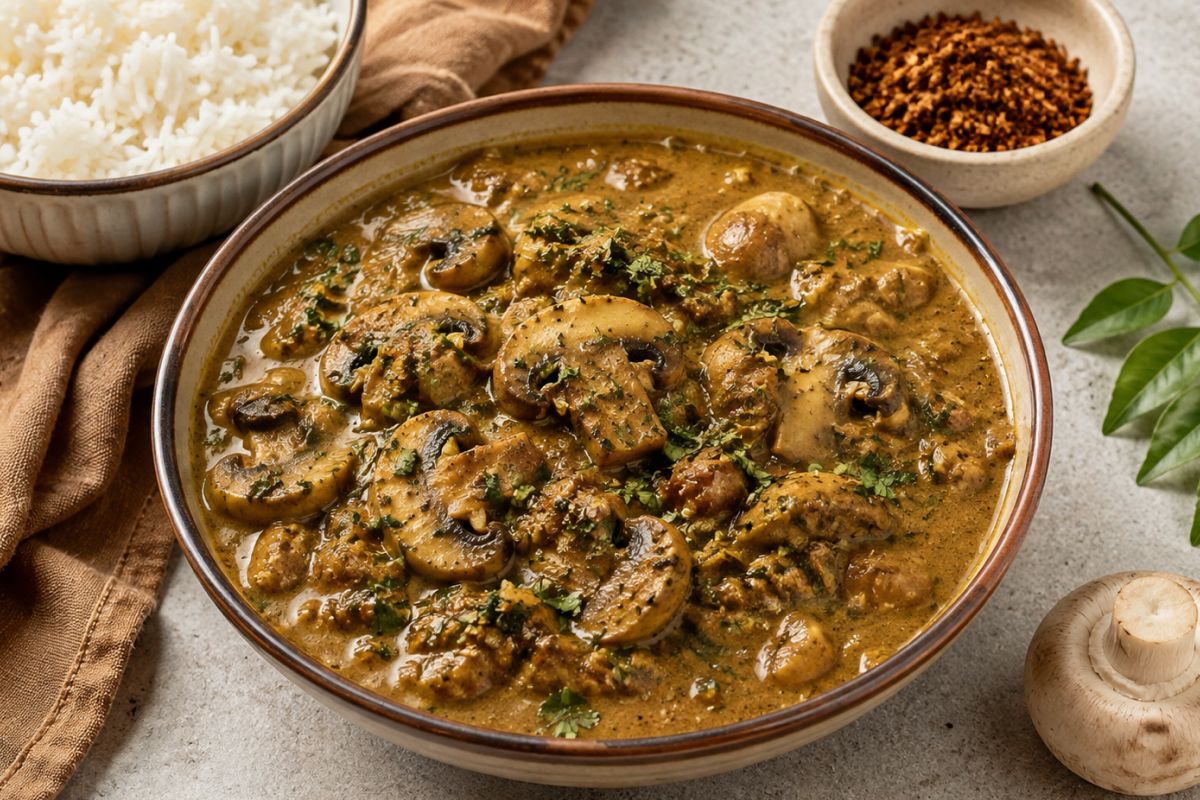 Goan Mushroom Xacuti (Veg)