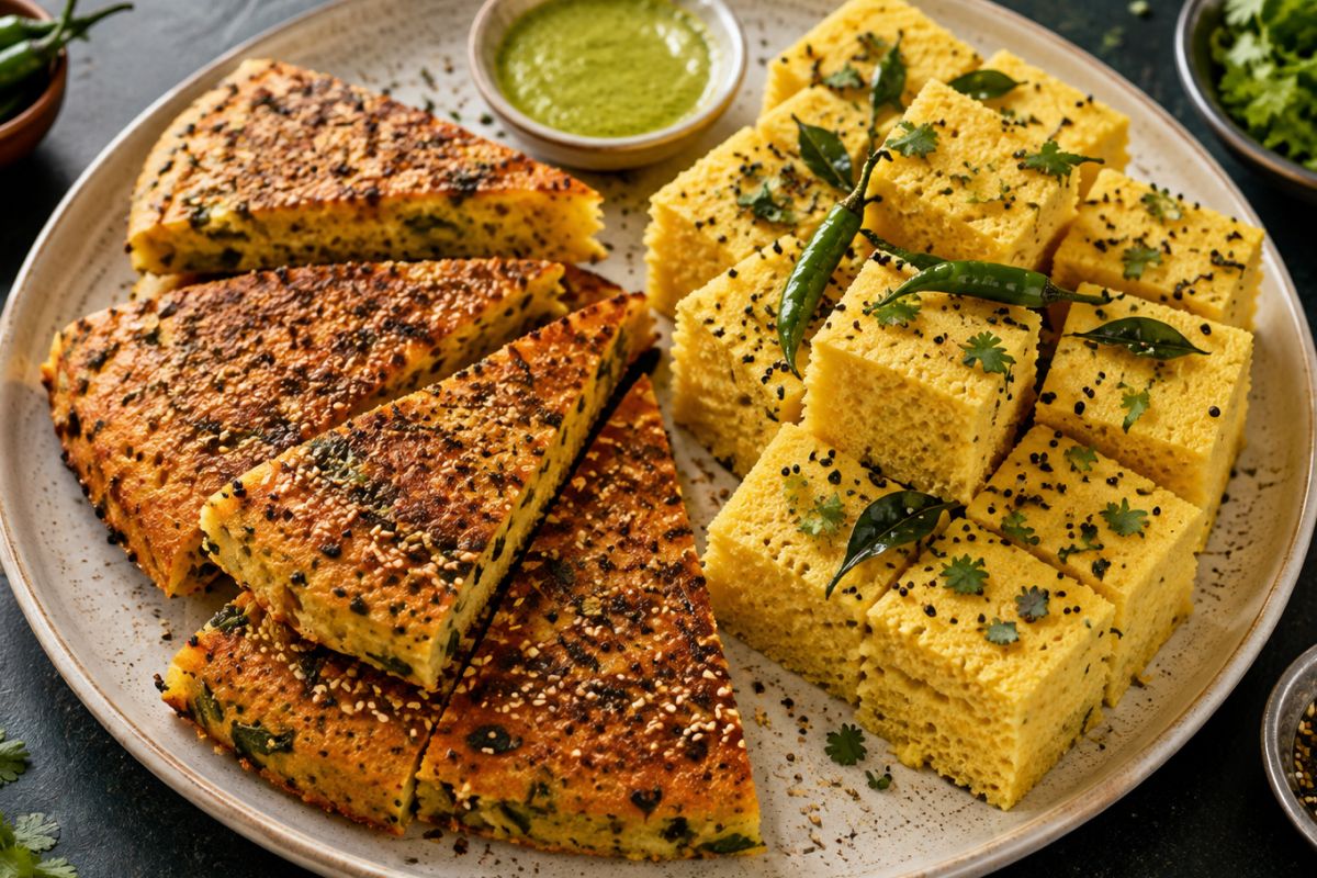Handvo & Khaman Dhokla