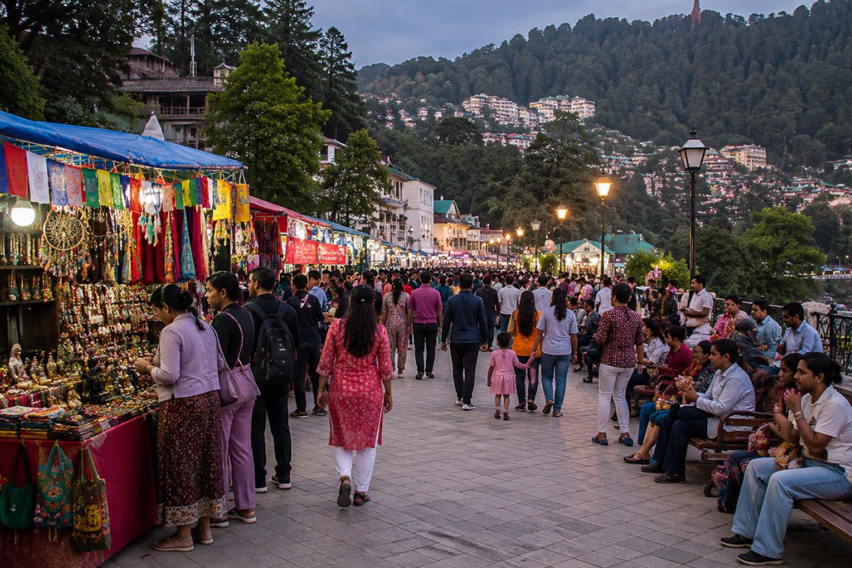 Mall Road Promenade & Tibetan Market