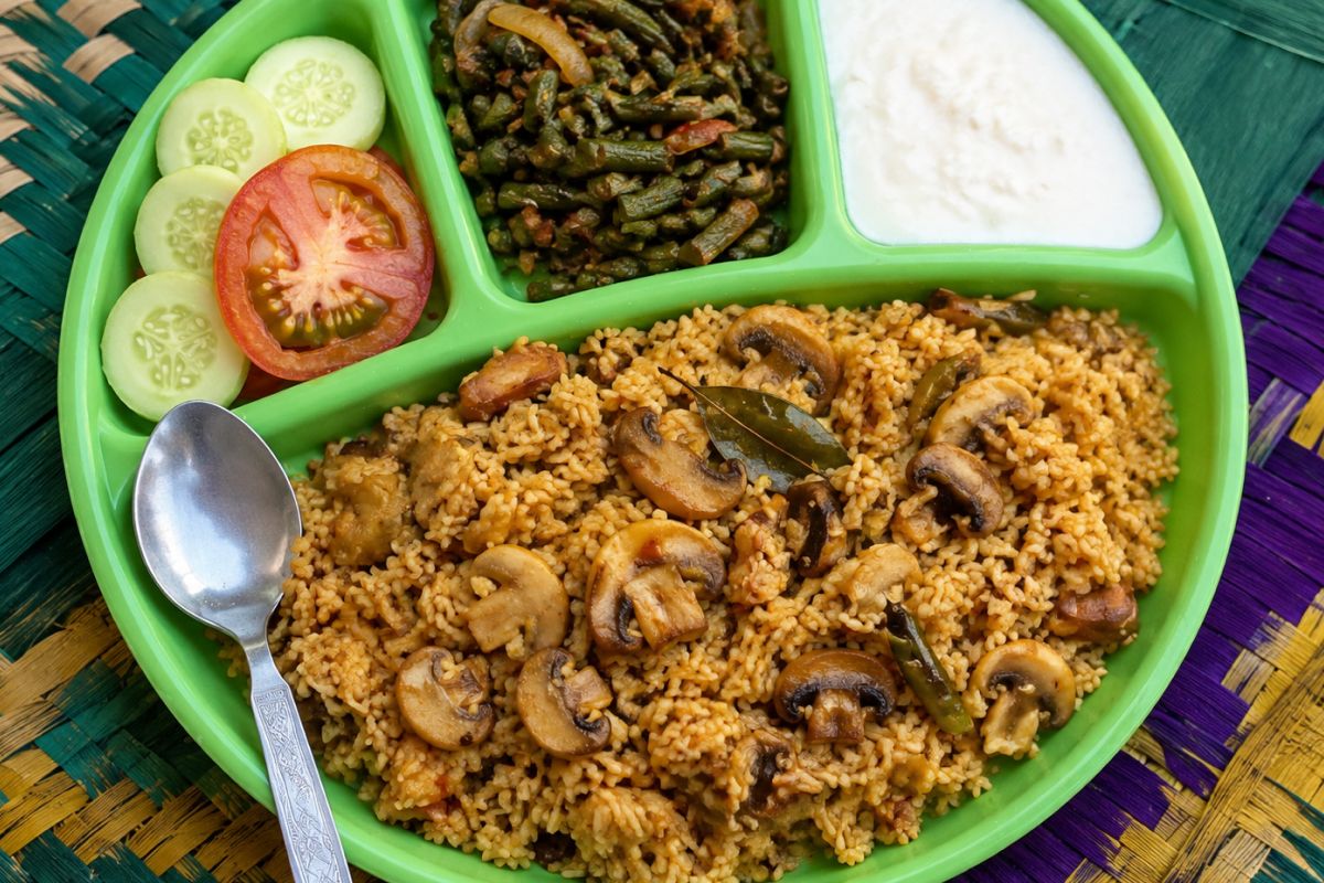 Veg Mushroom Jadoh