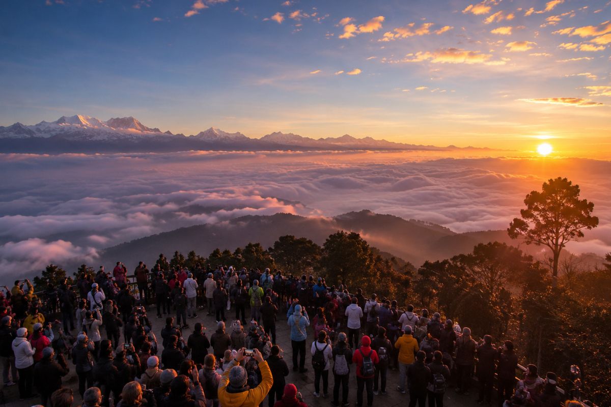 Tiger Hill Sunrise (Kanchenjunga Vista)