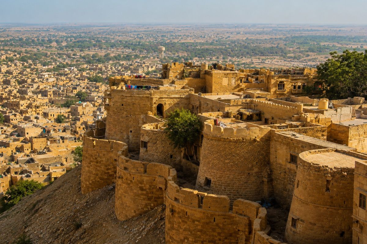 Jaisalmer Fort (Sonar Qila) & Fort Palace Museum