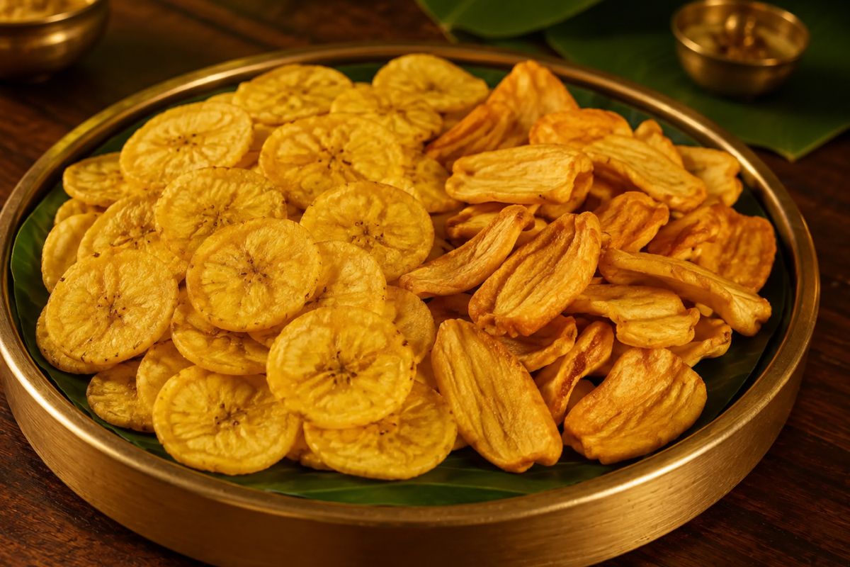 Fresh Nendran Banana Chips & Jackfruit Chips
