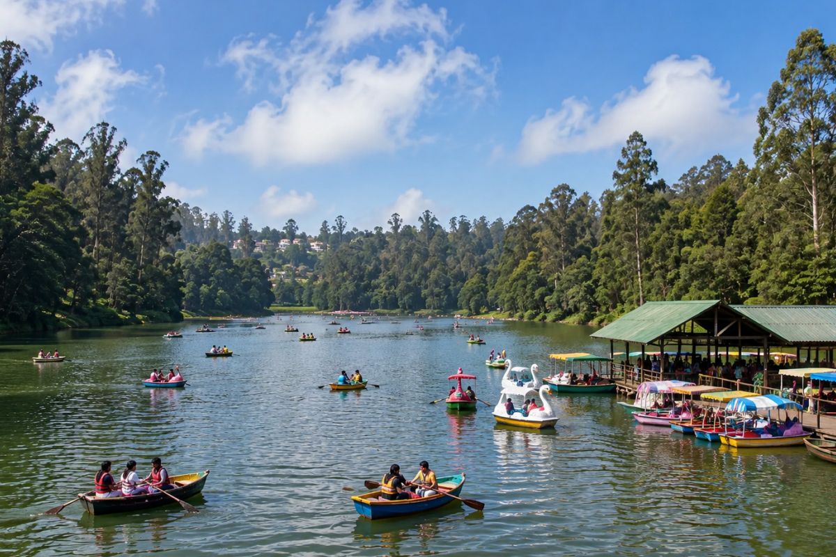 Ooty Lake & Boat House