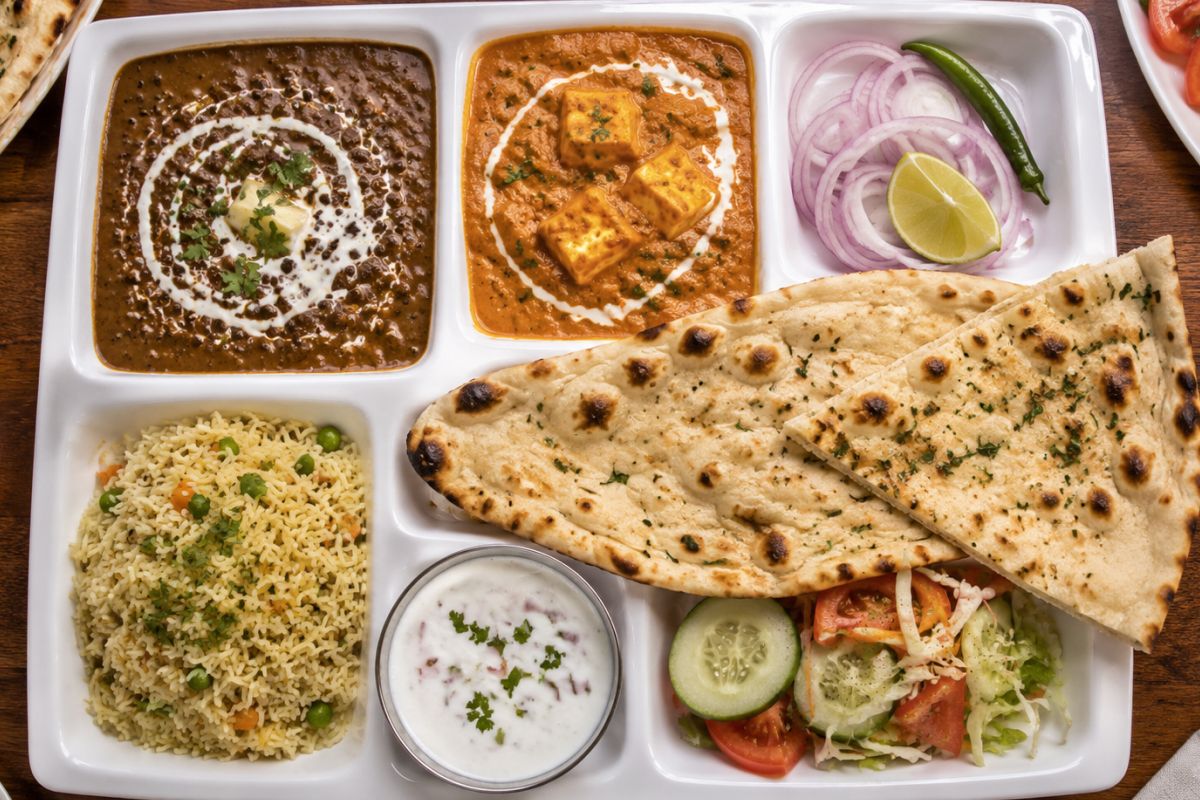 Dal Makhani & Shahi Paneer Thali