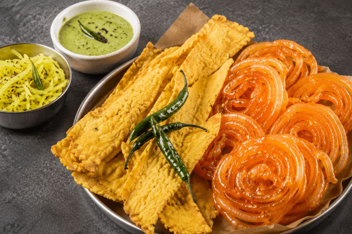 Fafda-Jalebi Breakfast