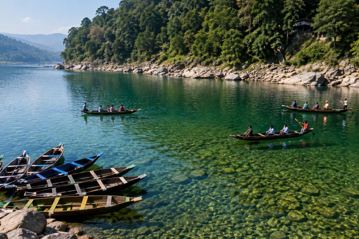 Dawki & Umngot River (Shnongpdeng)