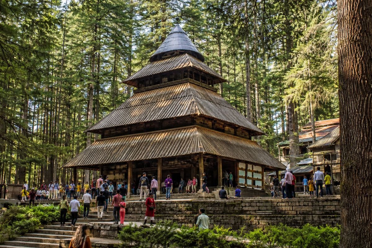 Hidimba Devi Temple & Dhungri Van Vihar