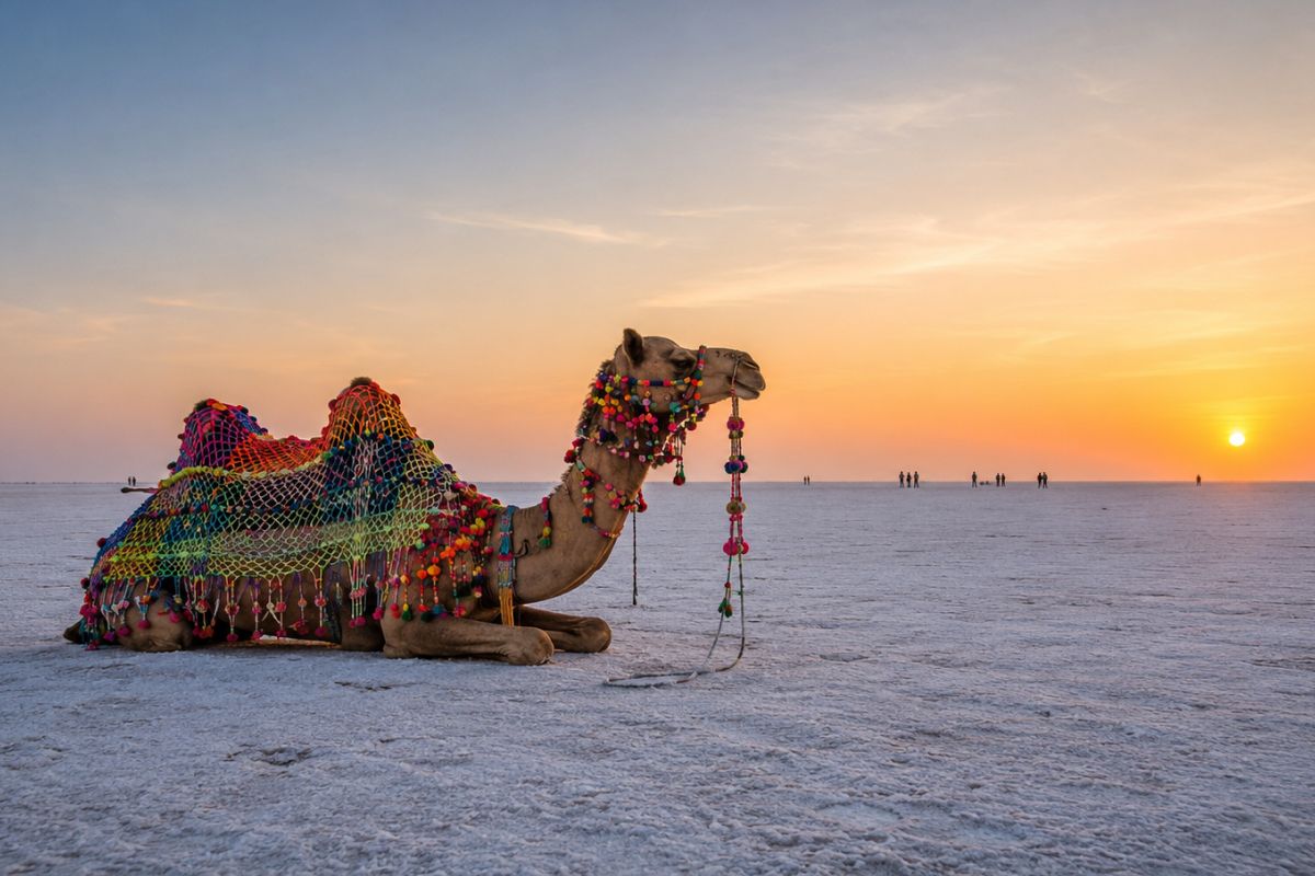 White Rann Salt Desert (Dhordo)