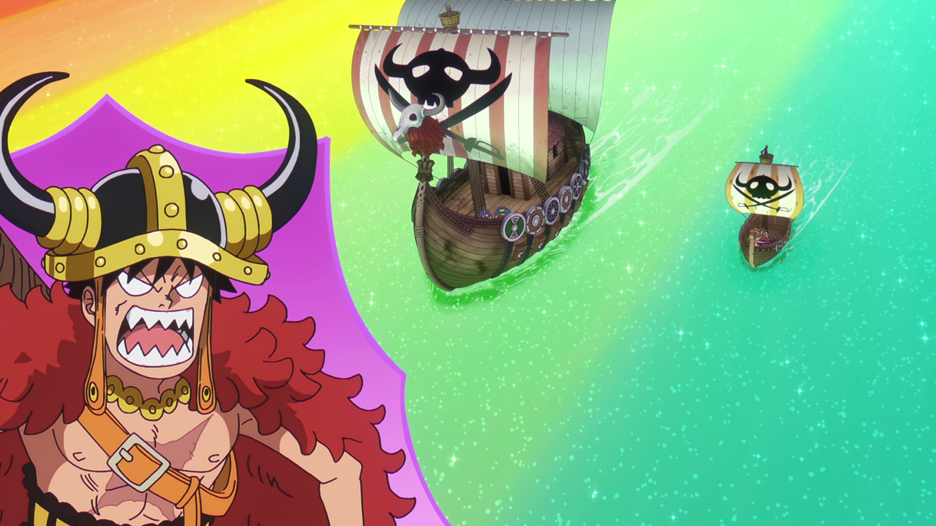 One Piece episódio 1162 faz Elbaf virar sonho em movimento