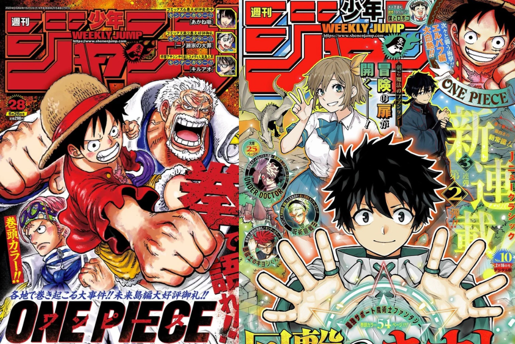 Weekly Shonen Jump cai abaixo de 1 milhão e muda de era