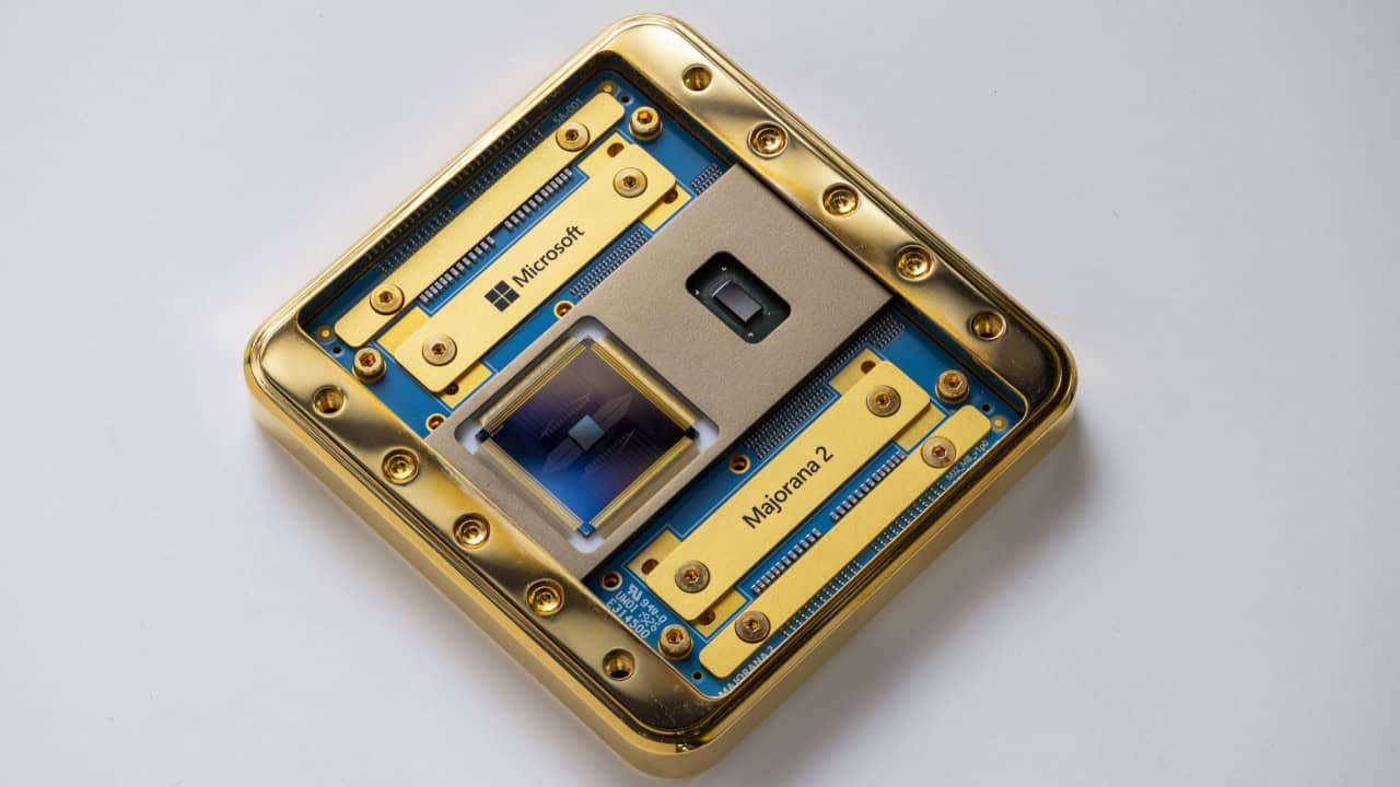 Majorana 2 da Microsoft promete qubits mais estáveis